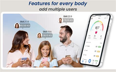 ANT Alpha Smart Scale for Body Weight, App Enabled Digital Bathroom ...