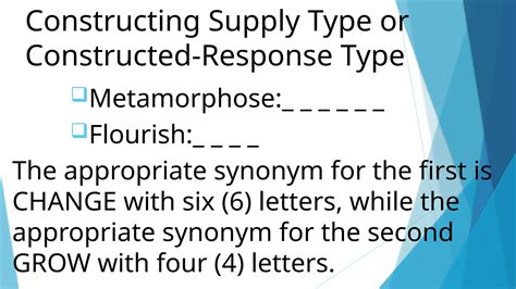 distinguishing and constructing various papr and pencil test | PPTX