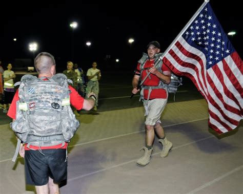 Fallen service members honored in 28-mile march | Article | The United ...