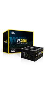 Amazon.in: Buy Ant Esports VS600L Non-Modular High Efficiency Gaming ...