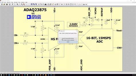 ADAQ23875 LTSpice Demo Circuit Example | DigiKey