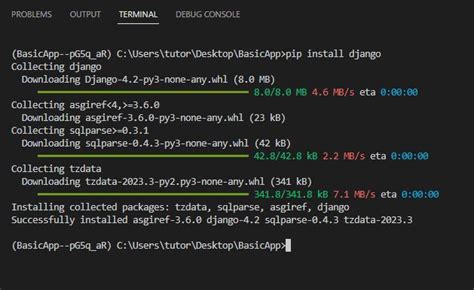 Install Django and Create New Application