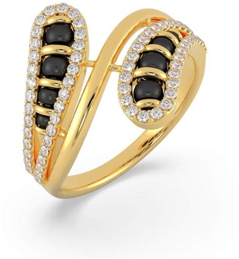Gold Diamond Rings - Buy Gold Diamond Rings online at Best Prices in ...