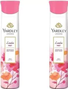 Buy Yardley London Mist Refreshing Deo 150Ml Pack of 2 Perfume Body ...