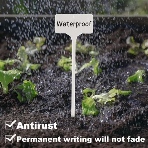 Buy Garden Markers Waterproof, Outdoor Large Plant Id Tags Tall Plant ...