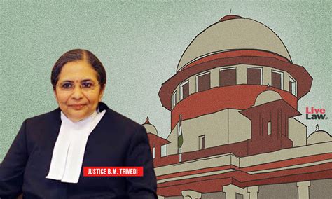 Know About Justice Bela M. Trivedi, First Woman Judge From Gujarat HC ...