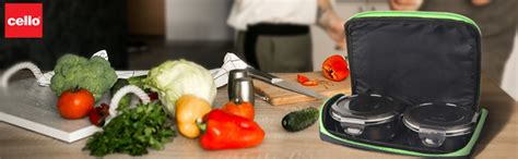 Buy Cello Seal O Fresh Borosilicate Microwavable Round Glass Lunch Box ...