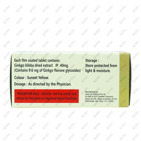 GB 40mg Tablet 10's – ETABX