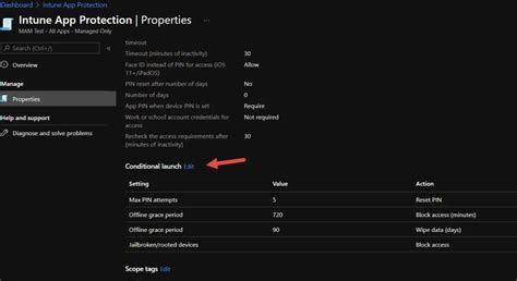 Image result for App Protection Policy Conditional Launch