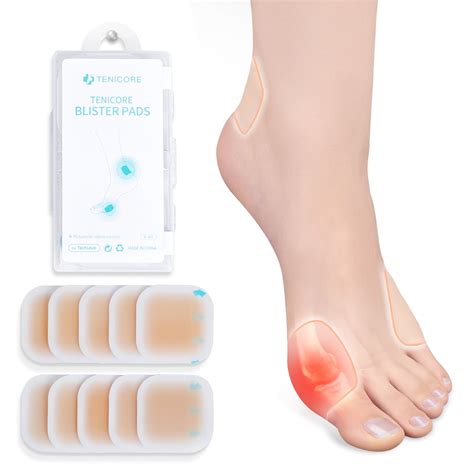 10 Pcs Tech Love Blister Pads, Water Resistant Hydrocolloid Bandages ...