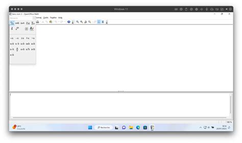 OpenOffice Math 的图像结果