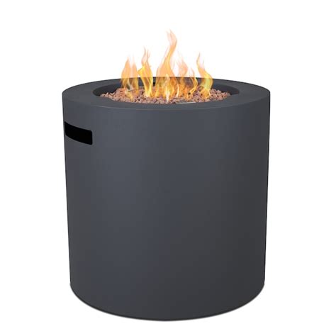 Real Flame 40000-BTU Weathered Slate Steel Liquid Propane Outdoor ...
