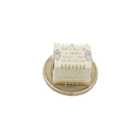 R516312100 Radiall | Radiall PCB Mount High Frequency Relay, 12V dc ...