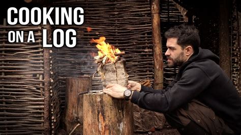 Image result for Cooking On a Log