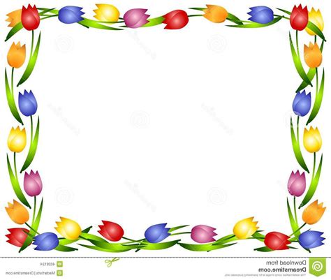 Floral Border Clipart | Free download on ClipArtMag