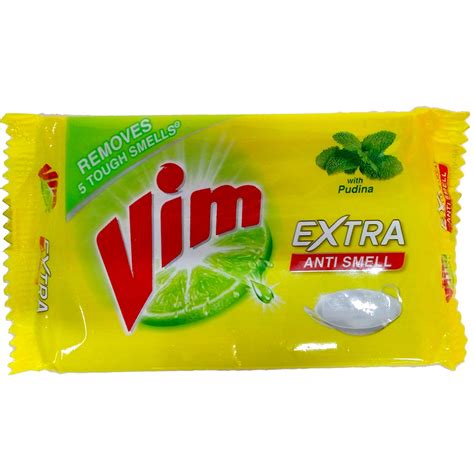 Vim Extra Anti Smell Dish Wash Bar - with Pudina, 130g Pack : Amazon.in ...