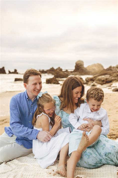 Family Photoshoot at Little Corona Beach in Corona Del Mar