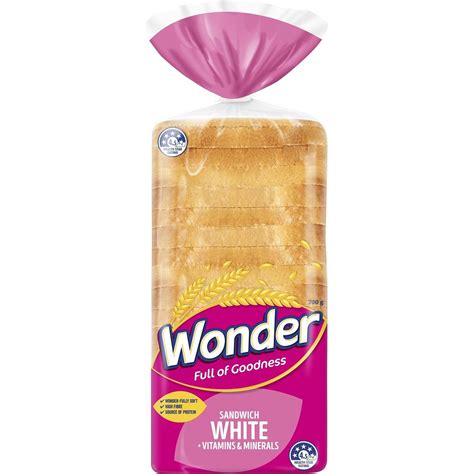 Calories in Wonder White Bread Vitamins & Minerals Sandwich calcount