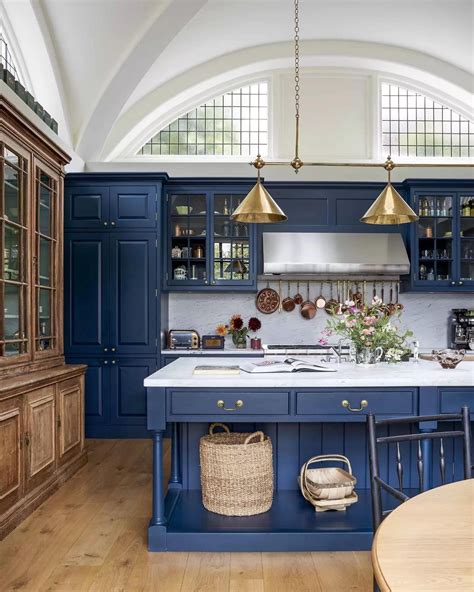 25 Ideas for Blue Kitchen Cabinets You Will Fall in Love With - No ...
