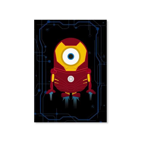 Buy Minions Poster - Iron Min at Rs. 50 OFF 🤑 – The Banyan Tee