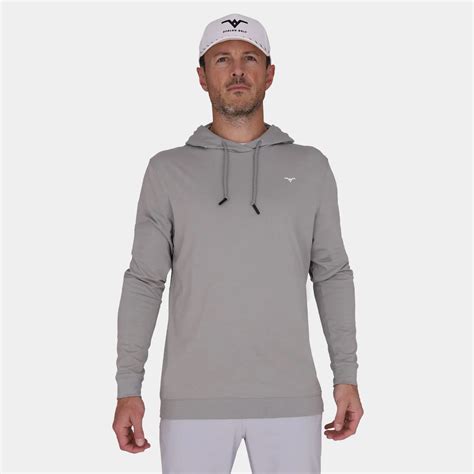 Performance Mens Golf Hoodie: Olive | Avalon Golf Apparel
