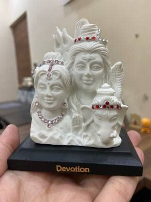 Ride2joy Shiv Parvati Ganesha Shiv PARIVAR Gift Statue Idol Showpiece ...