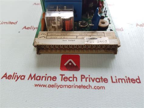 Sauter Eras 15 Controller Card – Aeliya Marine Tech