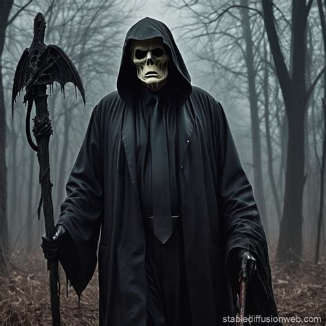 Donald Trump as Grim Reaper | Stable Diffusion Online