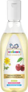 Newborn's Baby Massage Oil Enriched with Indian Cherry & Country Mallow ...