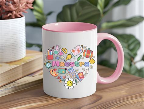Maestra Mug, Teacher Appreciation, Latina Coffee Mug, Regalo Para ...