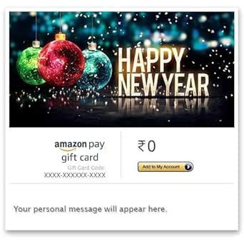 Happy New Year (Bash) - Amazon Pay eGift Card : Amazon.in: Gift Cards