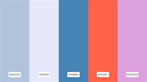 The Best 15 Blue Lavender Color Palette Combinations