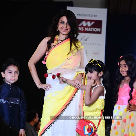 Pooja Mishra walks the ramp in style during the Festival of Hope, a ...