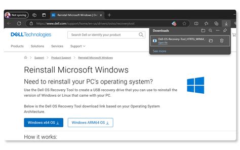 Download and Create Windows Recovery Image | Dell India
