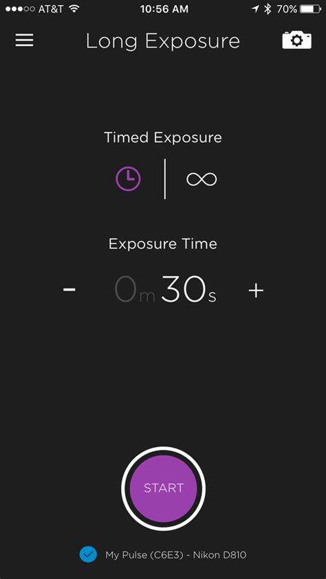 Image result for Pulse Evample Camera Settings
