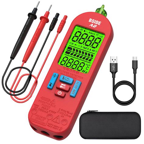 BSIDE A2 Small Digital Multimeter with Automatic Range Selection ...