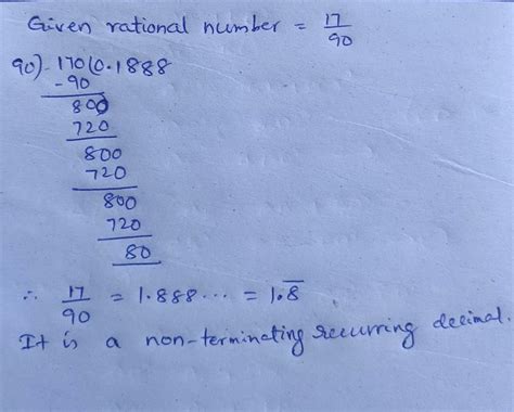 Express 17/90 in recurring decimal. Please do be specific about the ...