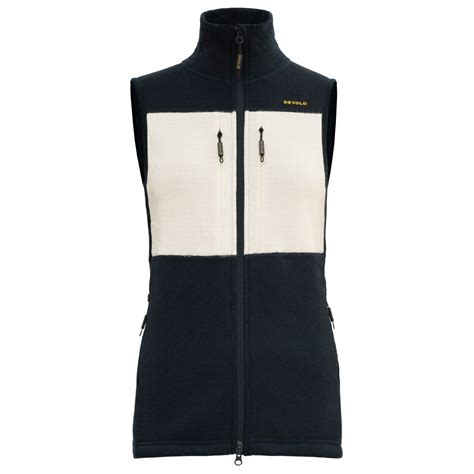 Devold Egga Grid Merino Vest - Wool vest Women's | Free EU Delivery ...