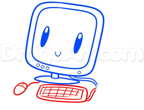 Image result for Computer Cartoon Drawing