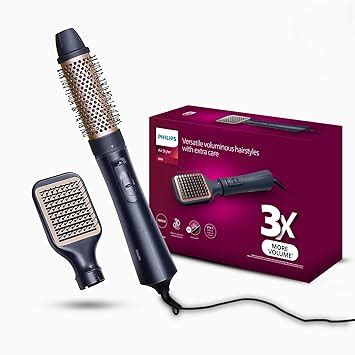 Philips 2-in-1 Airstyler, 3X Volume & 50% Less Hair Breakage, Volumizer ...