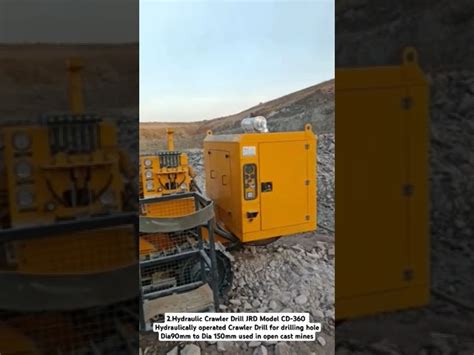 Crawler Drill Machine - CD-360 Crawler Drill Machine Manufacturer from ...