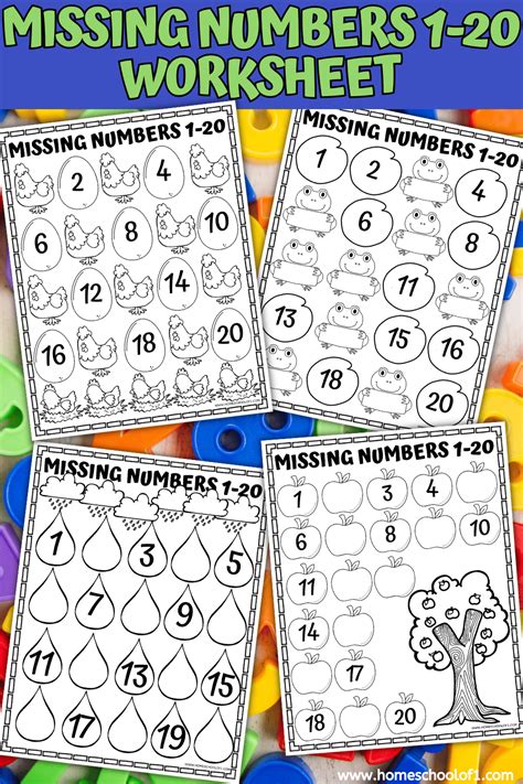 Image result for Math Missing Numbers Worksheet