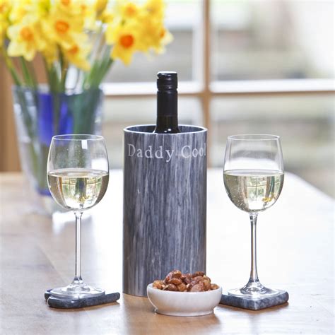 Personalised Marble Wine Cooler By Marbletree | notonthehighstreet.com