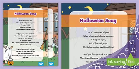 The Halloween Song Lyrics