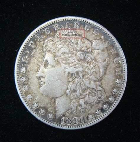 1881 S Morgan Silver Dollar Coin (item 1322)