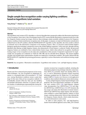 face recognition under varying lightning conditions - IEEE TRANSACTIONS ...