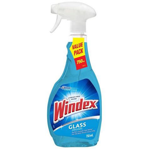 Glass or Window Cleaners - Windex Glass Cleaner Trigger 750ml - SPS ...