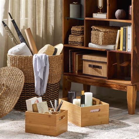 Buy Regan Bamboo Laundry Container from Home Centre at just INR 899.0