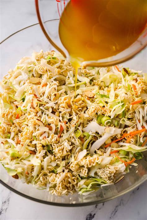 Asian slaw recipe with crispy ramen – Artofit