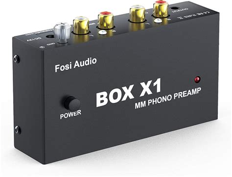 Fosi Audio Box X1 Phono Preamp for MM Turntable Mini India | Ubuy